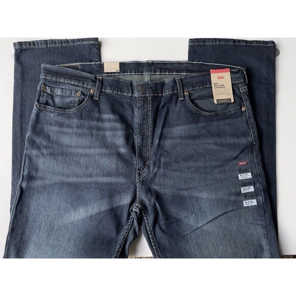 Levi’s 559 Relaxed Straight Men’s Stretch Denim Jeans Size 42x32 - Picture 4 of 15